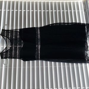 Express Lace Black Dress Large
